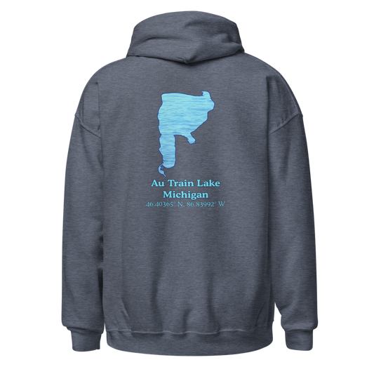 Au Train Lake Unisex Pullover Hoodie