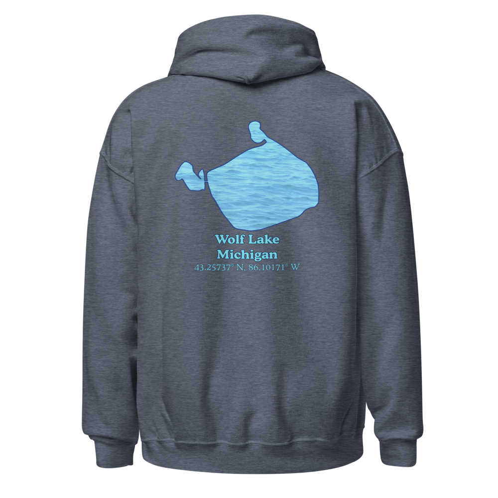 Wolf Lake Unisex Pullover Hoodie