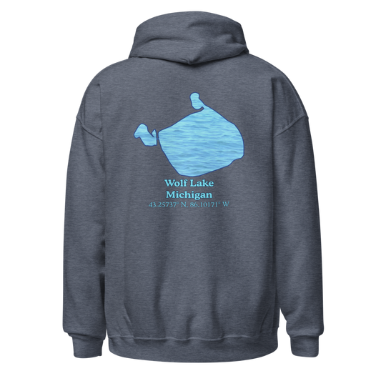 Wolf Lake Unisex Pullover Hoodie