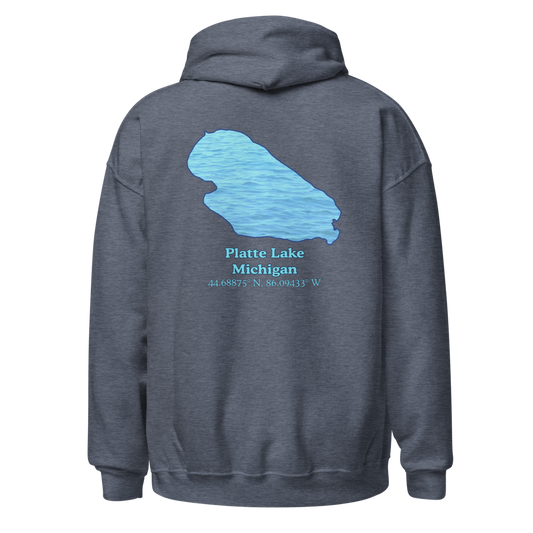Platte Lake Unisex Pullover Hoodie
