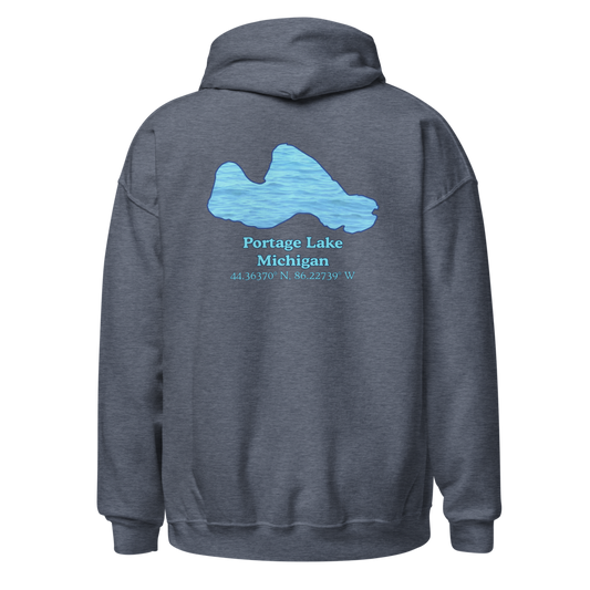 Portage Lake Unisex Pullover Hoodie