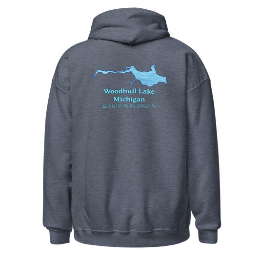 Woodhull Lake Unisex Pullover Hoodie