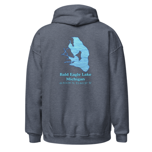 Bald Eagle Lake Unisex Pullover Hoodie