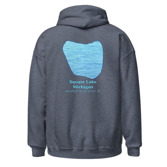 Square Lake Unisex Pullover Hoodie