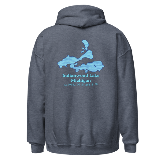 Indianwood Lake Unisex Pullover Hoodie