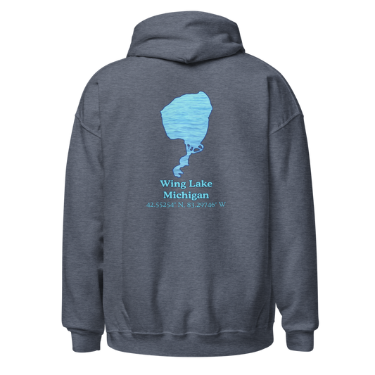 Wing Lake Unisex Pullover Hoodie