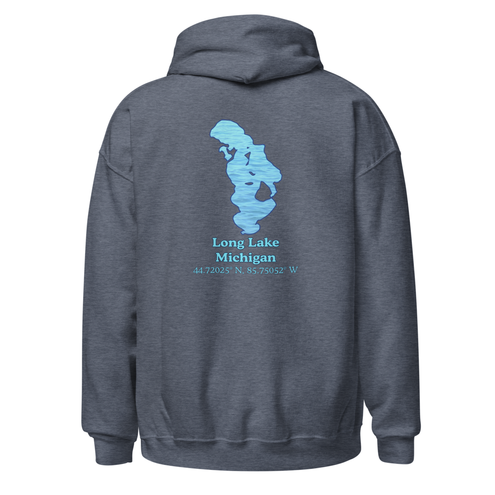 Long Lake Unisex Pullover Hoodie