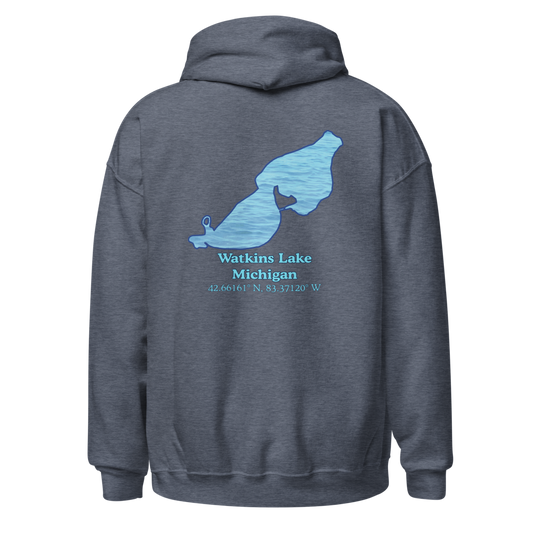 Watkins Lake Unisex Pullover Hoodie