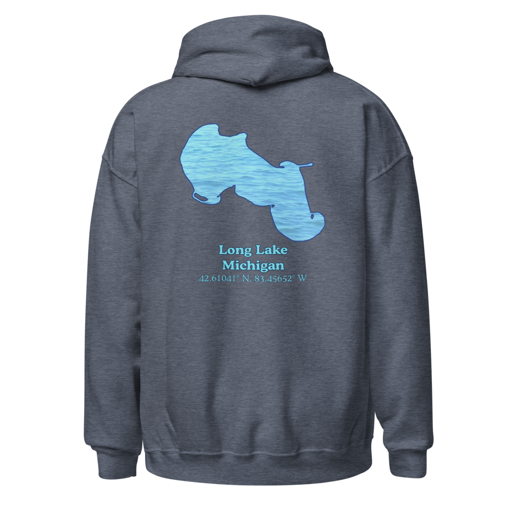 Long Lake Unisex Pullover Hoodie