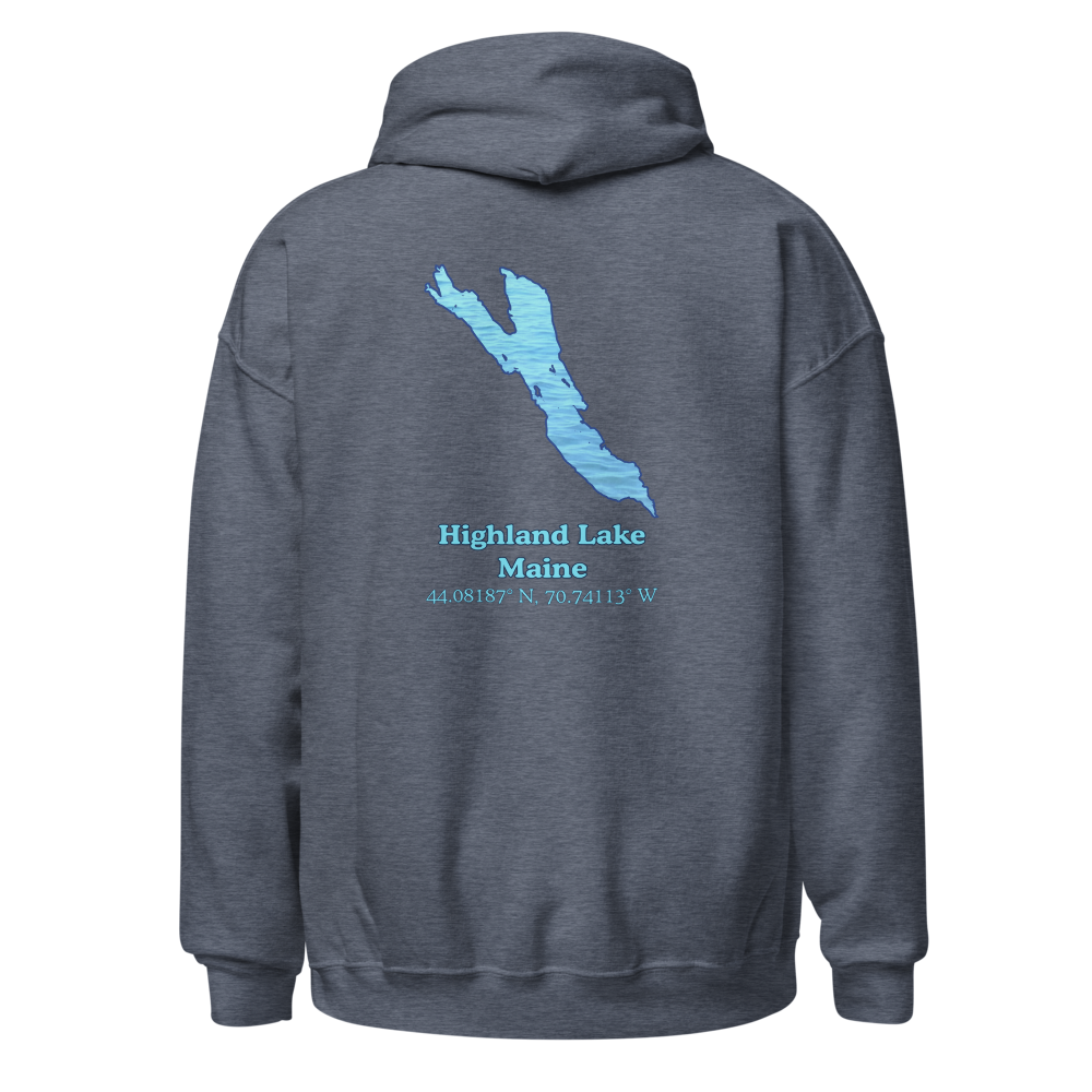 Highland Lake Unisex Pullover Hoodie