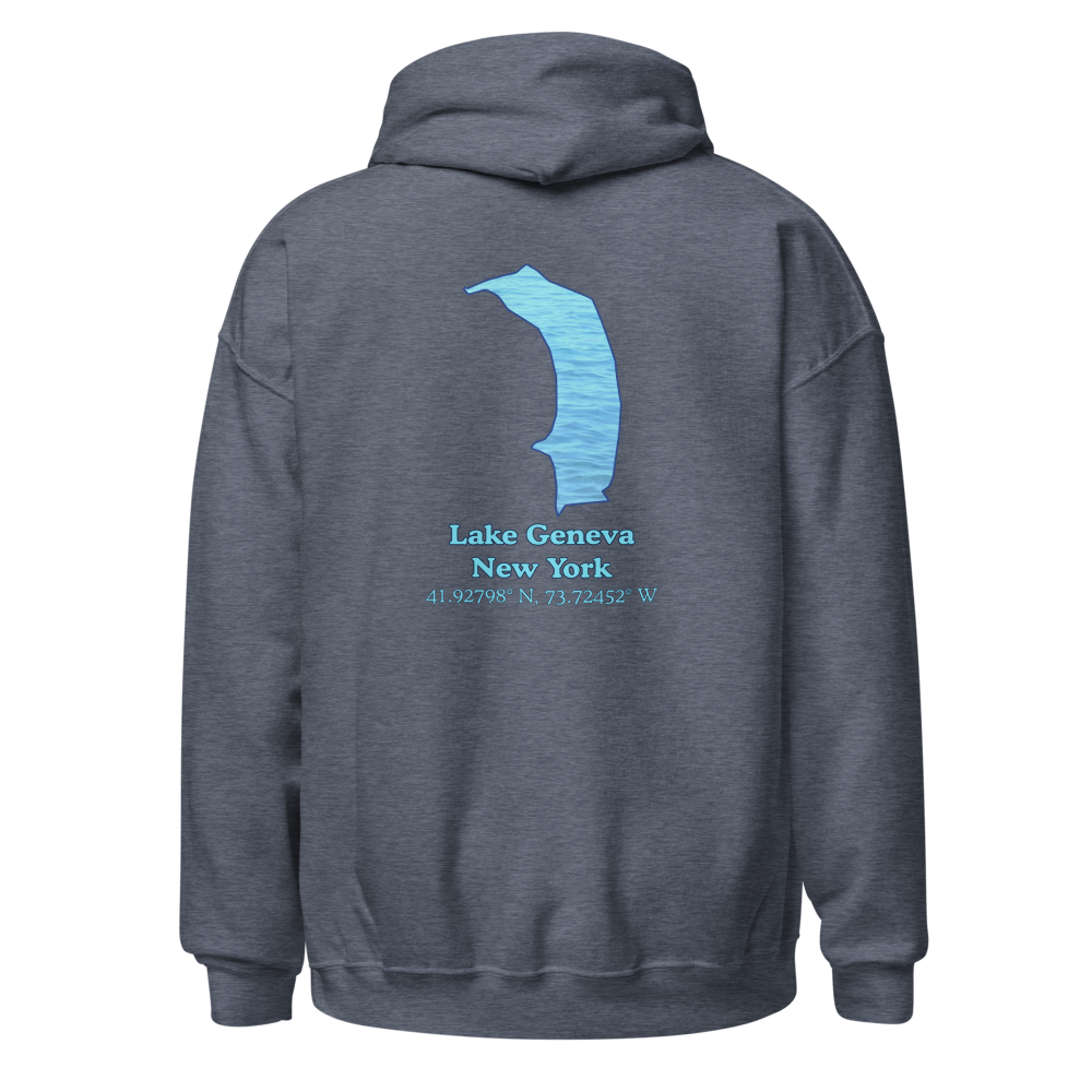 Lake Geneva Unisex Pullover Hoodie