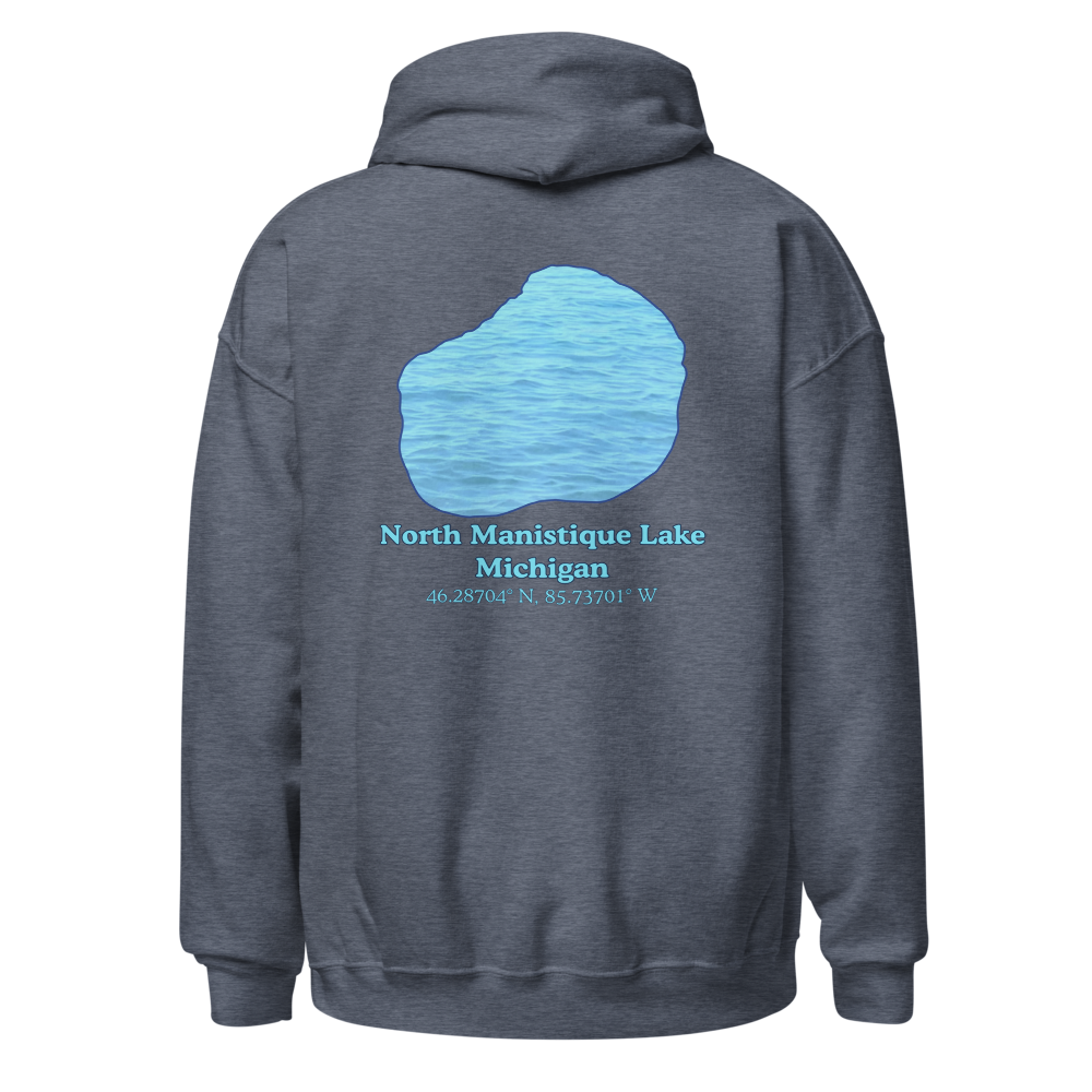 North Manistique Lake Unisex Pullover Hoodie