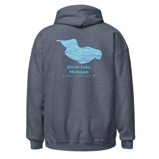 Silver Lake Unisex Pullover Hoodie