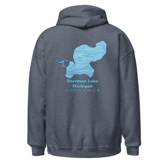 Sherman Lake Unisex Pullover Hoodie