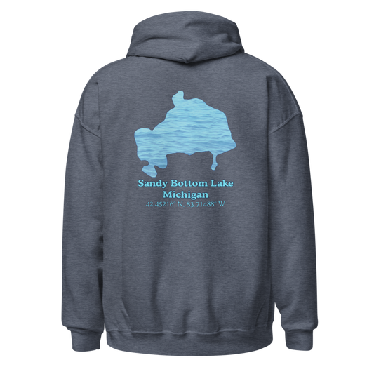 Sandy Bottom Lake Unisex Pullover Hoodie