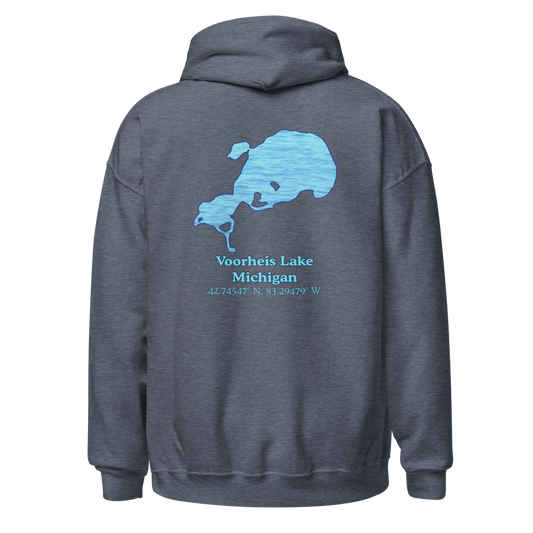 Voorheis Lake Unisex Pullover Hoodie
