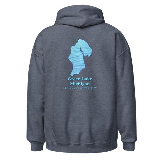 Green Lake Unisex Pullover Hoodie