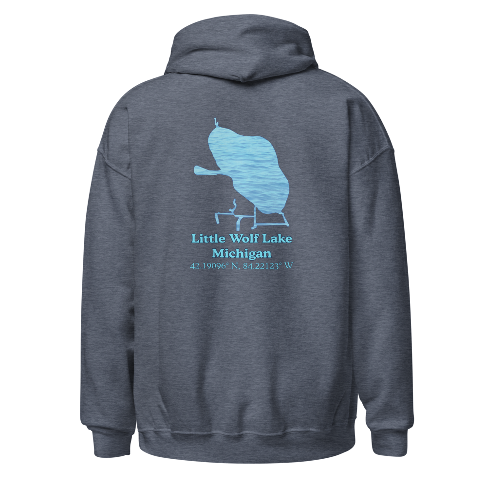Little Wolf Lake Unisex Pullover Hoodie