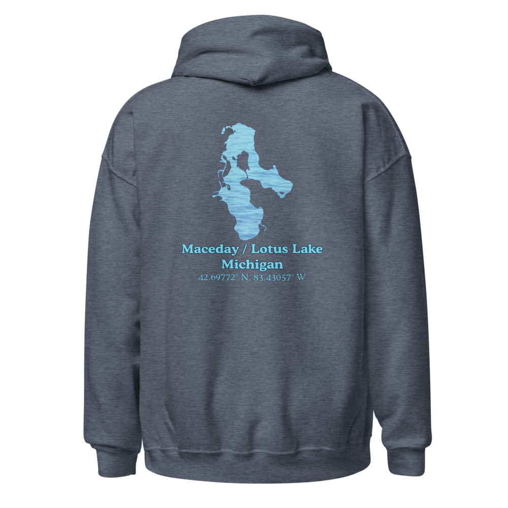 Maceday / Lotus Lake Unisex Pullover Hoodie