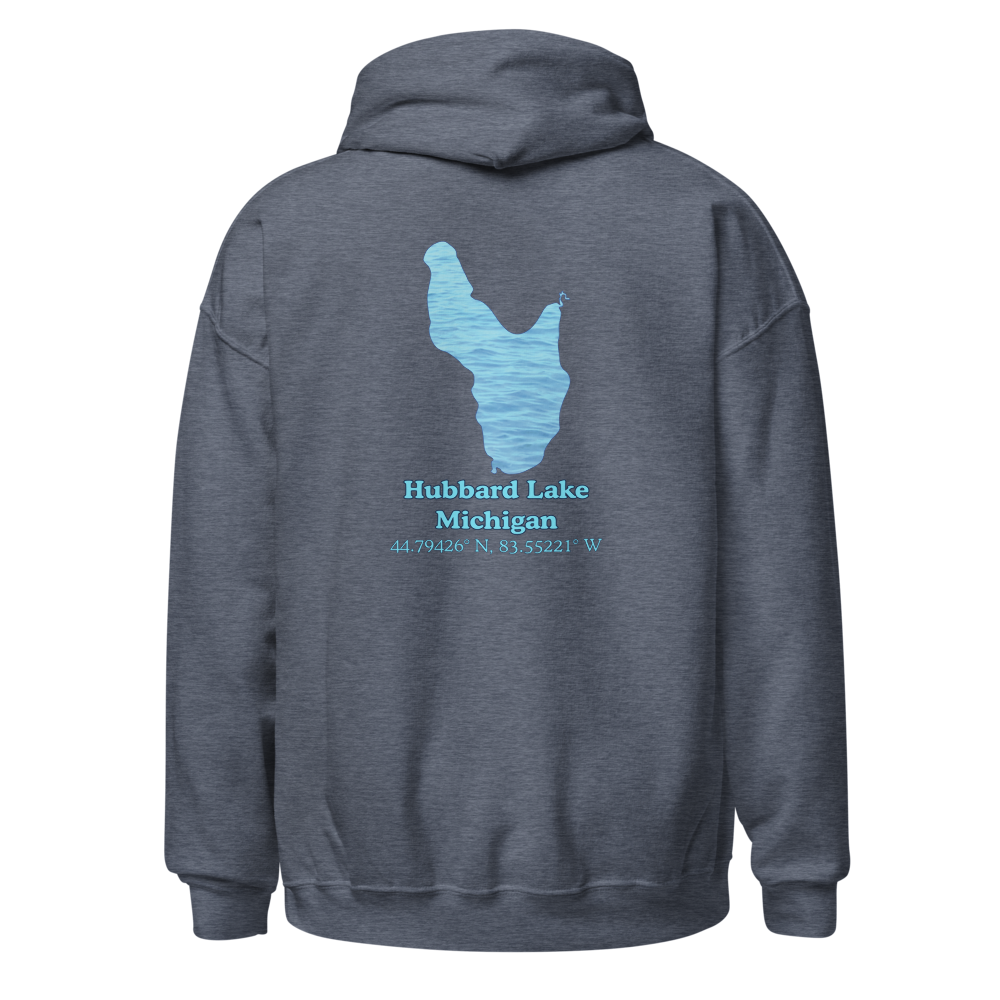 Hubbard Lake Unisex Pullover Hoodie