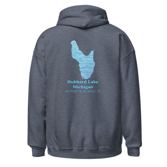 Hubbard Lake Unisex Pullover Hoodie