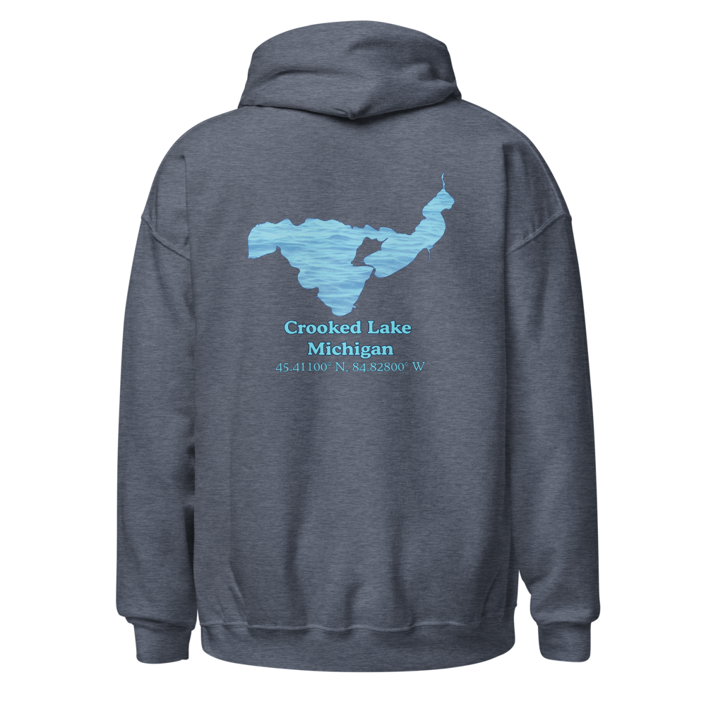 Crooked Lake  Unisex Pullover Hoodie
