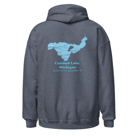 Crooked Lake  Unisex Pullover Hoodie