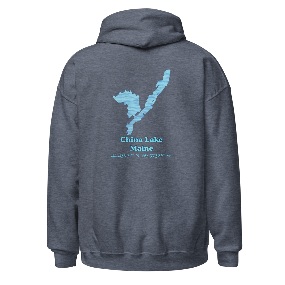 China Lake Unisex Pullover Hoodie