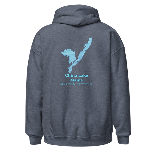 China Lake Unisex Pullover Hoodie