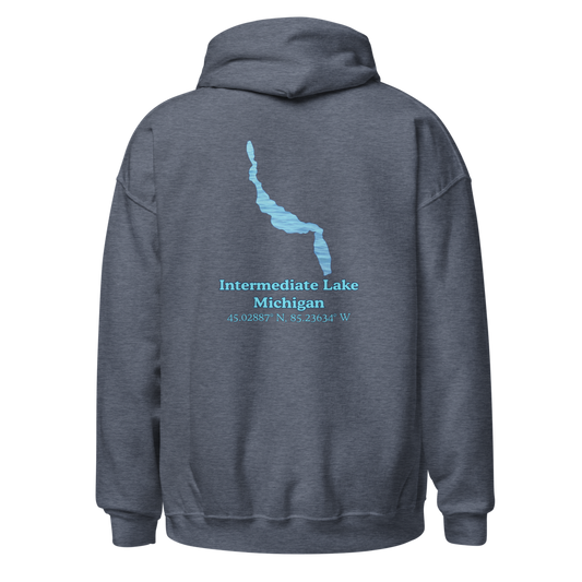 Intermediate Lake Unisex Pullover Hoodie
