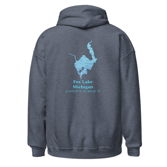 Fox Lake Unisex Pullover Hoodie