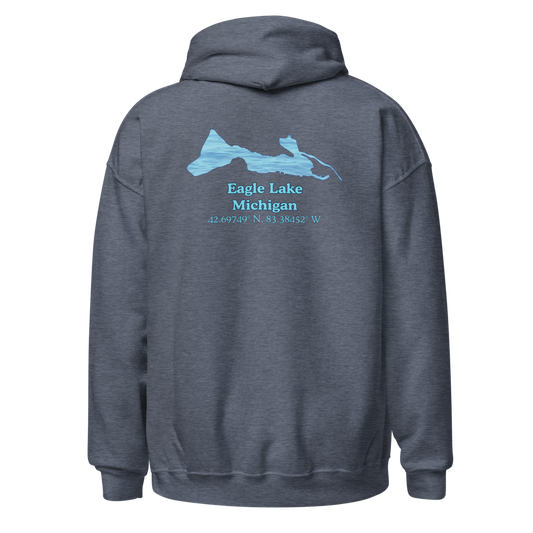 Eagle Lake Unisex Pullover Hoodie