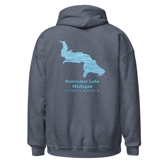 Pentwater Lake Unisex Pullover Hoodie