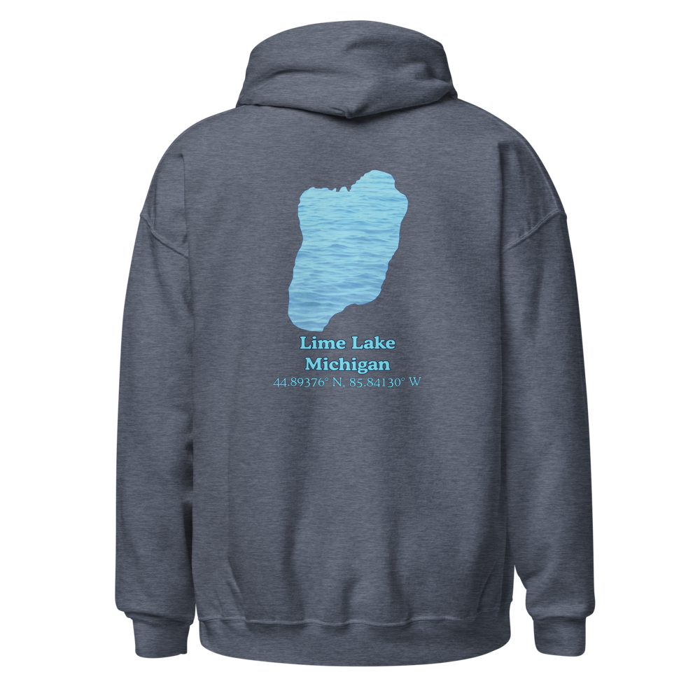 Lime Lake Unisex Pullover Hoodie