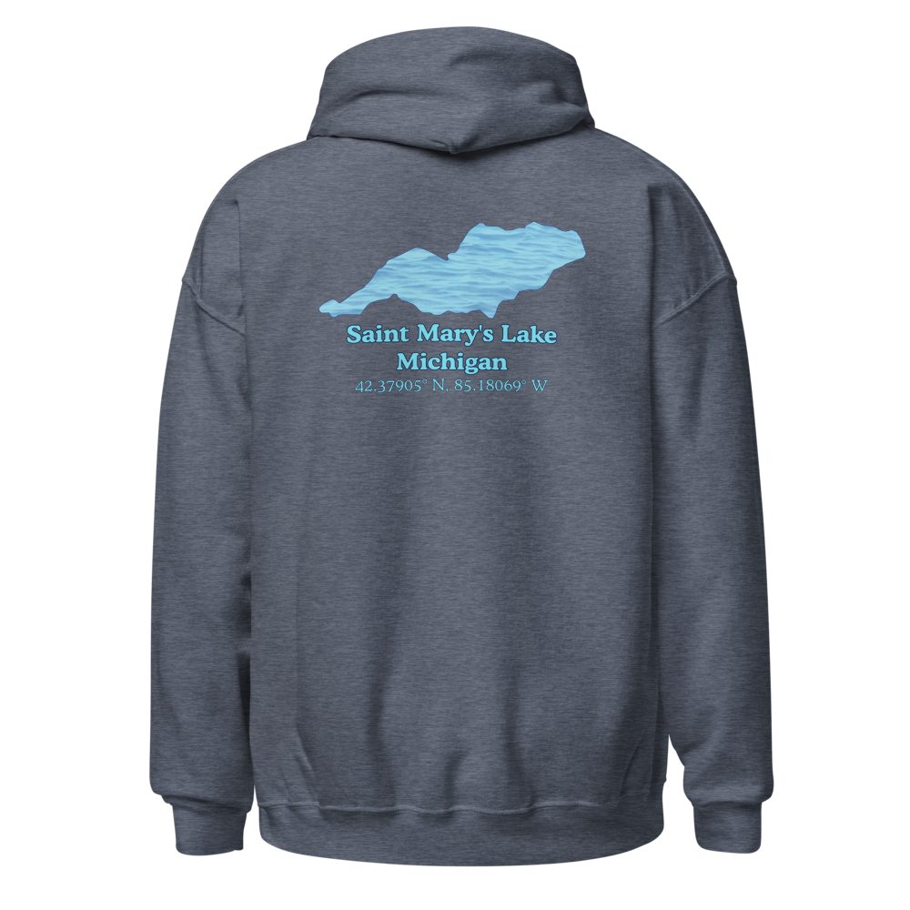 Saint Mary's Lake Unisex Pullover Hoodie