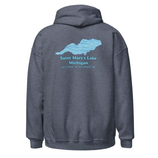 Saint Mary's Lake Unisex Pullover Hoodie