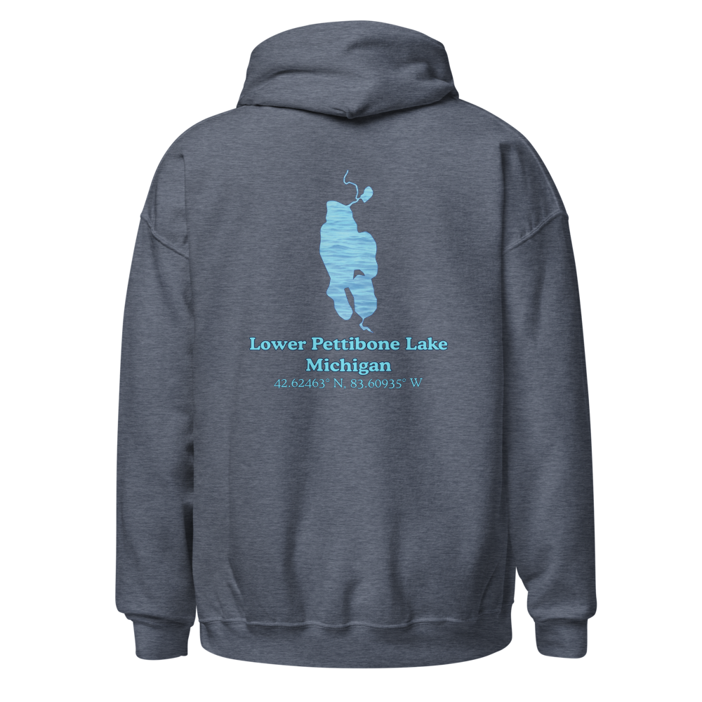 Lower Pettibone Lake Unisex Pullover Hoodie