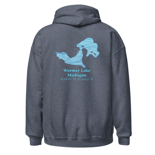 Wormer Lake Unisex Pullover Hoodie
