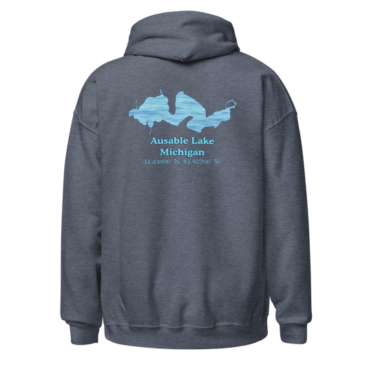 Ausable Lake Unisex Pullover Hoodie