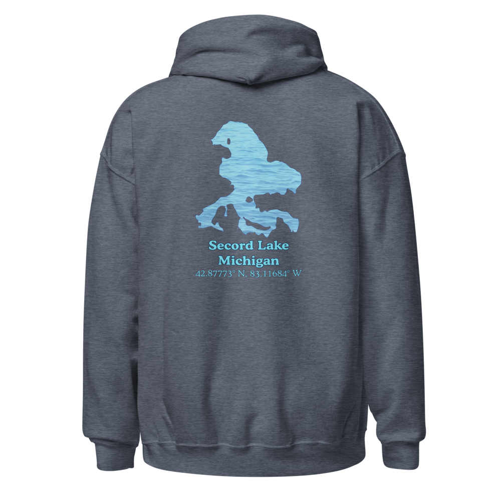 Secord Lake Unisex Pullover Hoodie