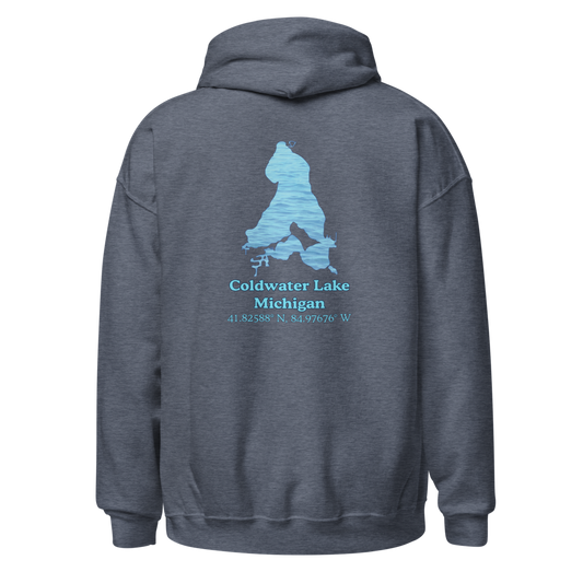 Coldwater Lake Unisex Pullover Hoodie
