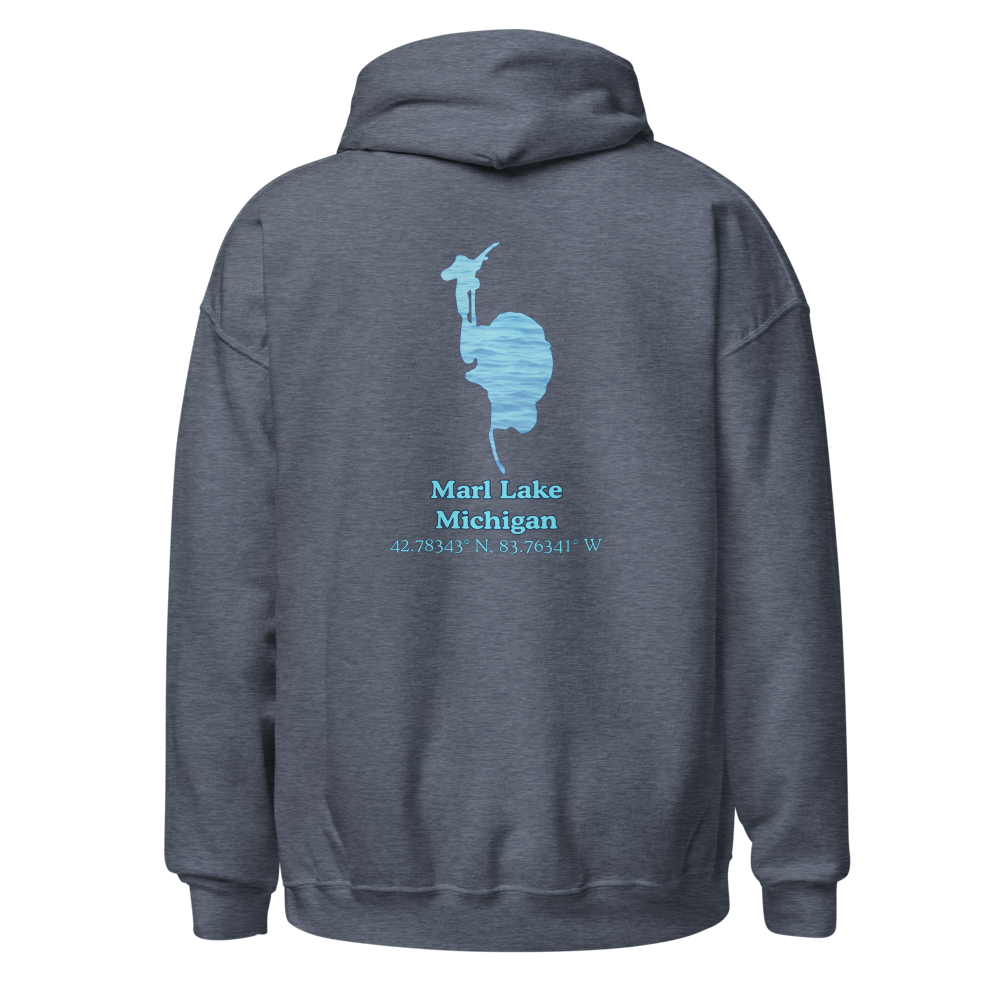 Marl Lake Unisex Pullover Hoodie