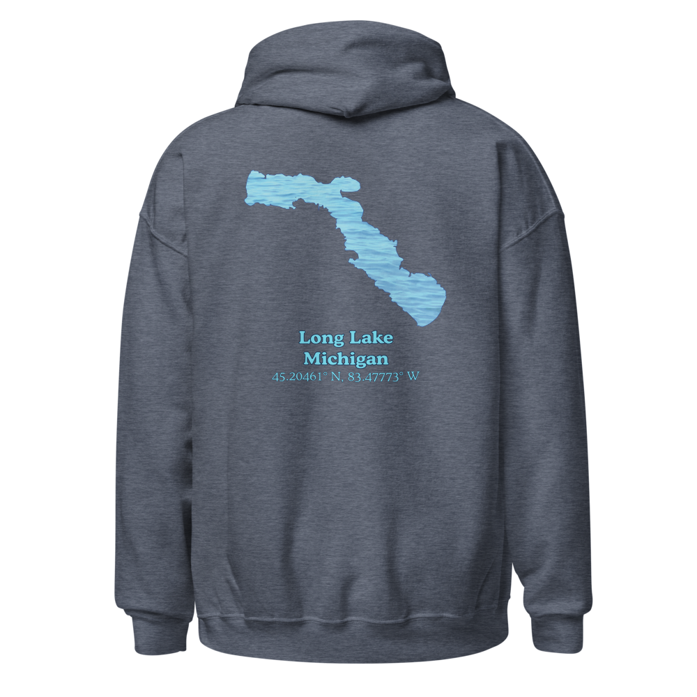 Long Lake Unisex Pullover Hoodie