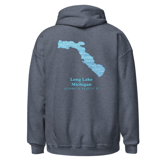 Long Lake Unisex Pullover Hoodie