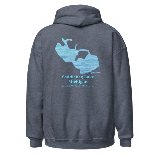 Saddlebag Lake Unisex Pullover Hoodie