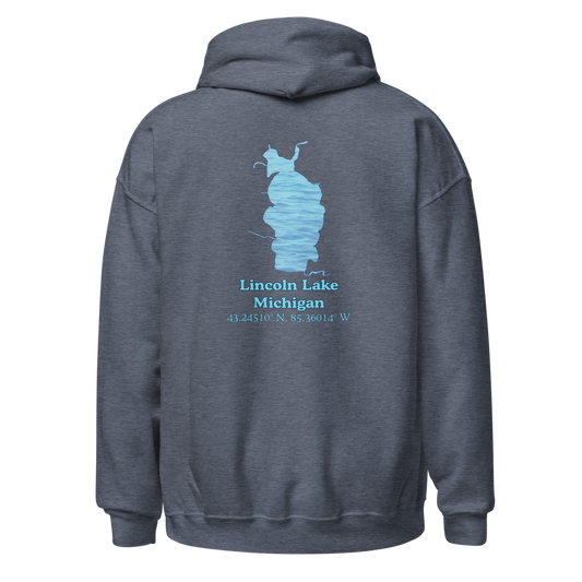 Lincoln Lake Unisex Pullover Hoodie