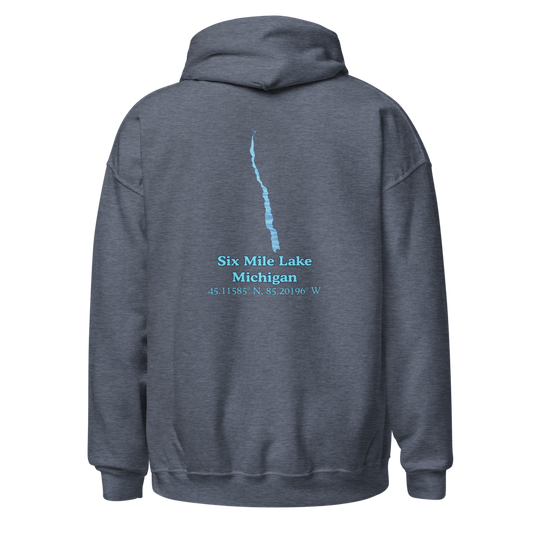 Six Mile Lake Unisex Pullover Hoodie