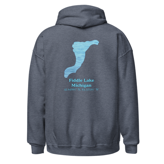 Fiddle Lake Unisex Pullover Hoodie