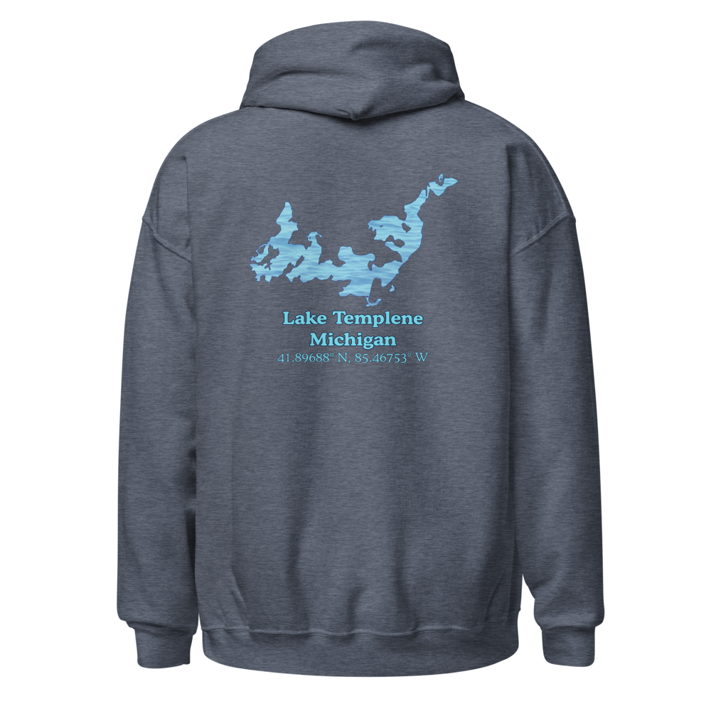 Lake Templene Unisex Pullover Hoodie