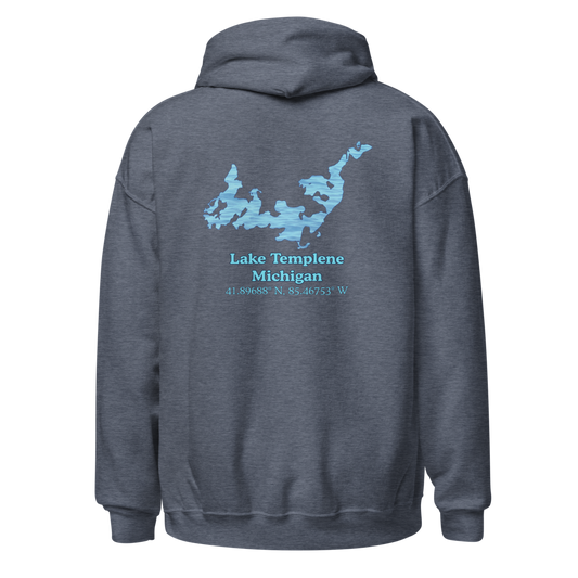 Lake Templene Unisex Pullover Hoodie